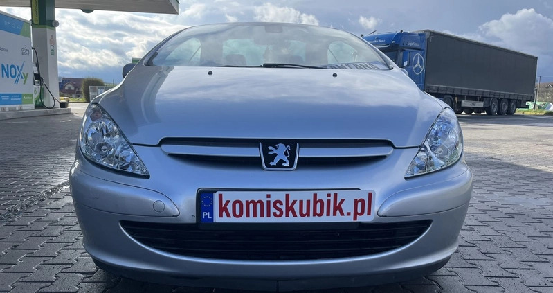 Peugeot 307 CC cena 9800 przebieg: 170000, rok produkcji 2004 z Mikołajki małe 742